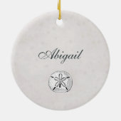 Gepersonaliseerde Myrtle Beach South Carolina Keramisch Ornament (Achterkant)