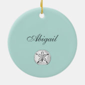 Gepersonaliseerde Myrtle Beach South Carolina Keramisch Ornament (Achterkant)