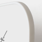 Gepersonaliseerde Mystic Ornament Pickleball Paddl Paddle (Links Detail)