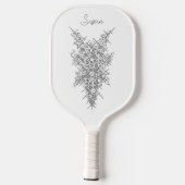 Gepersonaliseerde Mystic Ornament Pickleball Paddl Paddle (Achterkant)