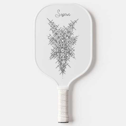 Gepersonaliseerde Mystic Ornament Pickleball Paddl Paddle (Voorkant)