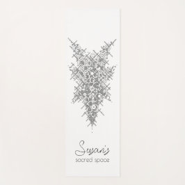 Gepersonaliseerde mystieke "Naam is Heilige Ruimte Yogamat