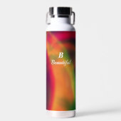 Gepersonaliseerde Mystieke Regenboog Waterfles (Voorkant)