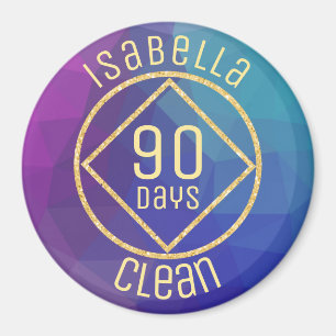 Gepersonaliseerde NA Narcotica Anonieme schone tij Magneet