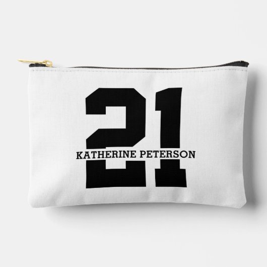 Gepersonaliseerde naam 21ste verjaardag Modern Etui (Voorkant)