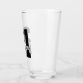 Gepersonaliseerde naam 21ste verjaardag Modern Glas (Links)