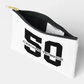 Gepersonaliseerde naam 50e verjaardag Modern Etui (Open)