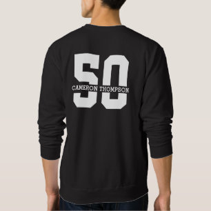 Gepersonaliseerde naam 50e verjaardag Modern Trui