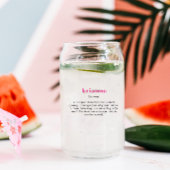 Gepersonaliseerde naam aangepaste definitie | 3 Fo Blikvorm Glas