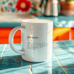 Gepersonaliseerde naam aangepaste definitie | 3 Fo Koffiemok<br><div class="desc">Een leuk cadeau voor je bestie(s). Laat je bestie weten hoe goed je haar kent met deze super lieve en coole aangepaste naamdefinitie mok! Modern 3 foto collage ontwerp. Elke mok kan licht worden afgestemd op elke interesse die u zich bewust bent van. Toekomstige koffie-drink gebruik opzij, kan een mok...</div>