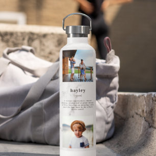 Gepersonaliseerde naam aangepaste definitie   8 Fo Waterfles