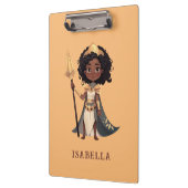 Gepersonaliseerde naam Afrikaanse kleine ridder kr Klembord (Links)