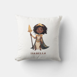 Gepersonaliseerde naam Afrikaanse kleine ridder kr Kussen