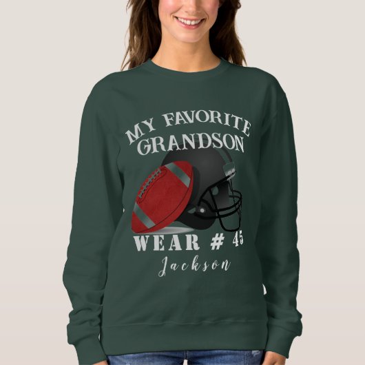 Gepersonaliseerde naam Amerikaanse football grooto Trui (Voorkant)