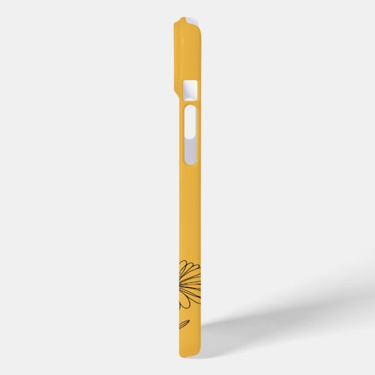 Gepersonaliseerde naam April daisy Geboorte Bloem Case-Mate iPhone Case (Achterkant / Links)