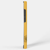 Gepersonaliseerde naam April daisy Geboorte Bloem Samsung Galaxy Hoesje (Rechterkant)