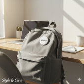 Gepersonaliseerde Naam Badge Stijl Pinback Button