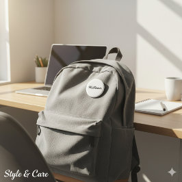 Gepersonaliseerde Naam Badge Stijl Pinback Button