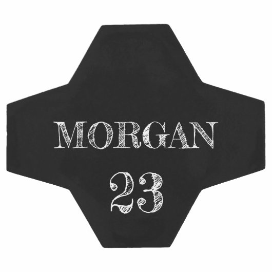 Gepersonaliseerde naam Ball Player Nummer Voetbal (Enkel)