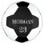 Gepersonaliseerde naam Ball Player Nummer Voetbal (Voorkant)