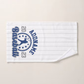 Gepersonaliseerde NAAM Baseball Team Speler Game Bad Handdoek (Handdoek)