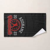 Gepersonaliseerde NAAM Baseball Team Speler Game Bad Handdoek (Handdoek)