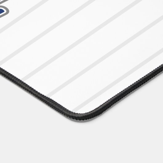 Gepersonaliseerde NAAM Baseball Team Speler Game Bureaumat (Hoek)