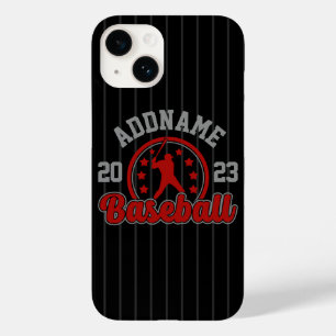 Gepersonaliseerde NAAM Baseball Team Speler Game Case-Mate iPhone 14 Hoesje
