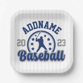 Gepersonaliseerde NAAM Baseball Team Speler Game Papieren Bordje