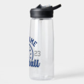 Gepersonaliseerde NAAM Baseball Team Speler Game Waterfles (Links)