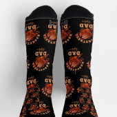 Gepersonaliseerde naam basketbal vader vaders dag sokken (Top)