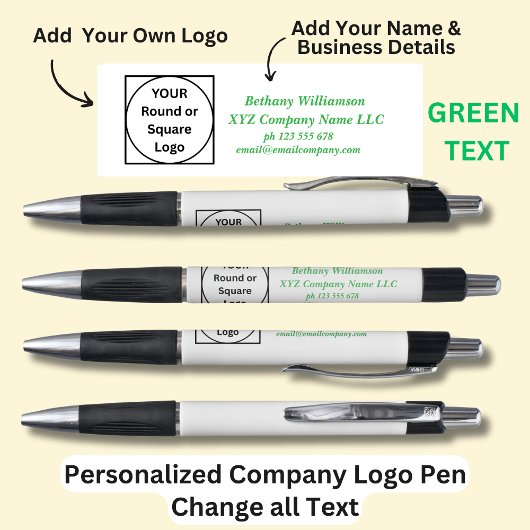 Gepersonaliseerde naam Bedrijf telefoon e-mail, Gr Pen