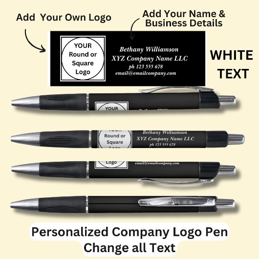 Gepersonaliseerde naam Bedrijf telefoon e-mail, Wi Pen