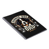 Gepersonaliseerde naam Berner Dog Dad - Berner Dad Notitieboek (Rechterzijde)