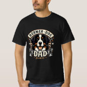 Gepersonaliseerde naam Berner Dog Dad - Berner Dad T-shirt (Voorkant)