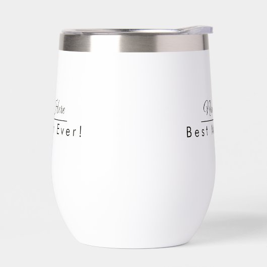 Gepersonaliseerde naam Beste mam ooit elegant (Links)