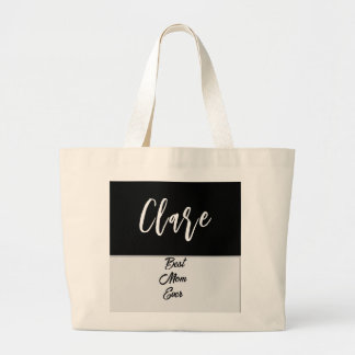 gepersonaliseerde naam beste mama dag en meer 2B Grote Tote Bag