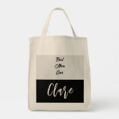 gepersonaliseerde naam beste mama dag en meer 2C Tote Bag (Achterkant)