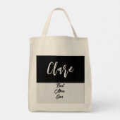 gepersonaliseerde naam beste mamamadag en meer 2A Tote Bag (Achterkant)