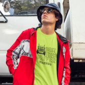 Gepersonaliseerde naam Beste Truck Driver Carrier T-shirt