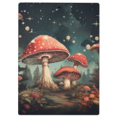 Gepersonaliseerde naam betoverende magische fee pa klembord (Achterkant)