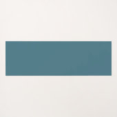 Gepersonaliseerde naam Blue White Mountain Uitzich Yogamat (Achterkant (horizontaal))