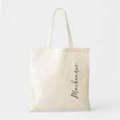Gepersonaliseerde naam bruidsmeisje gunsten Bachel Tote Bag (Voorkant)