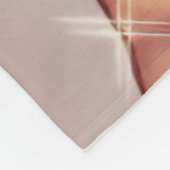 Gepersonaliseerde Naam Bubble Zwart Meisje Deken (Hoek)