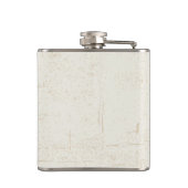 Gepersonaliseerde NAAM Bull Steer Skull Westerne R Heupfles (Achterkant)