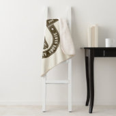 Gepersonaliseerde NAAM Bull Steer Skull Westerne R Sherpa Deken (In situ)