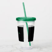 Gepersonaliseerde naam Business Acrylic Tumbler Acryl Drinkbeker (Links)