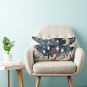 Gepersonaliseerde naam Christelijke Kinder kerst Kussen (Stoel)