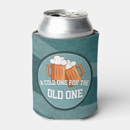 Gepersonaliseerde naam Cold One Beer Blikjeskoeler (Blikje Voorkant)