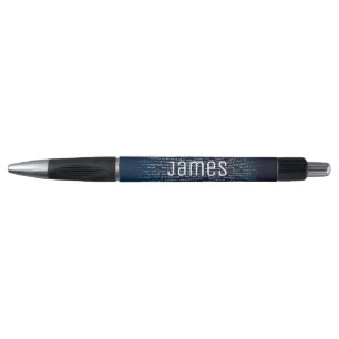Gepersonaliseerde naam computer codering student pen